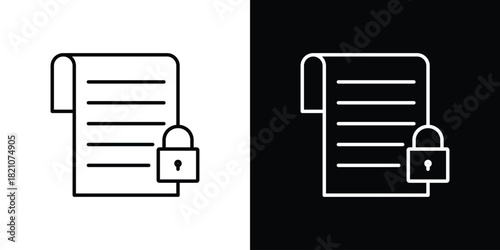Code of conduct icons for UI elements. High-quality vector illustration.