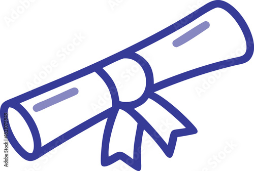 University Degree Scroll Icon