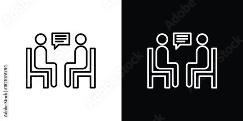Counsel icons for UI elements. High-quality vector illustration.
