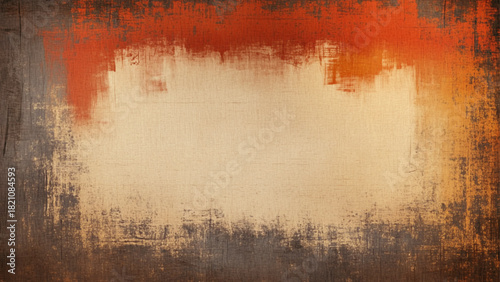 grunge background with grunge effect. Free space for text or design. Top view.