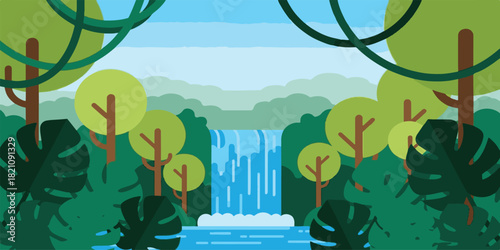 landscape with cactus