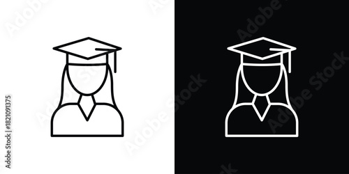 Graduated icons for UI elements. High-quality vector illustration.