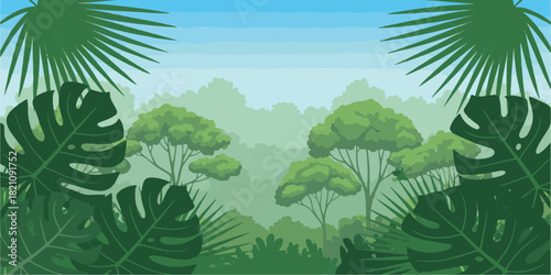 tropical forest landscape