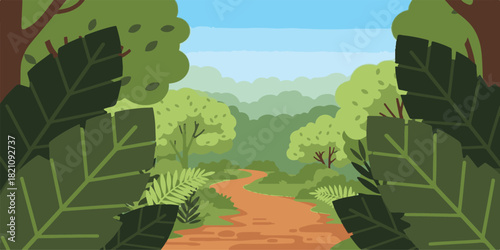 vineyard in the morning