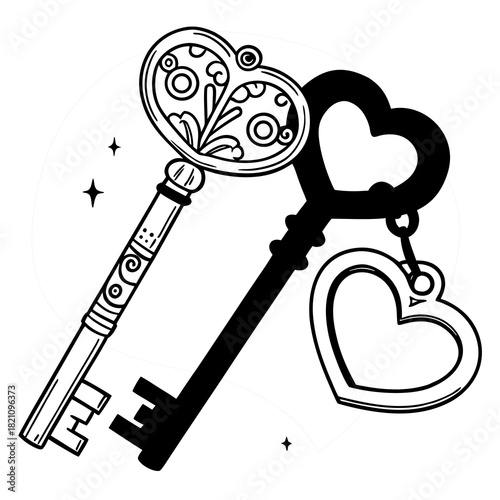 key to heart