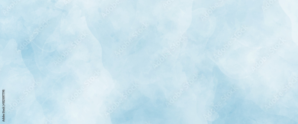 Naklejka premium Abstract blue watercolor splash stroke background