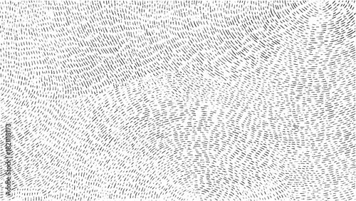 Vector dotted swirl pattern with optical illusion effect on transparent background abstract radial texture design suitable for backgrounds scientific themes and creative surfaces.