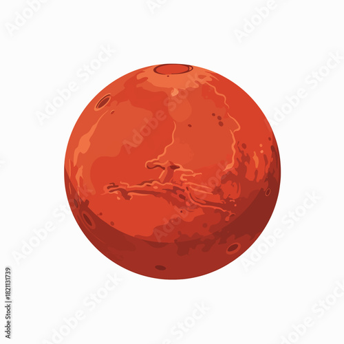 Exploring the vast red planet the fourth planet from the sun our nearest celestial neighbor