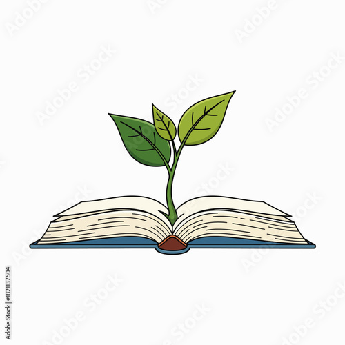 Cultivating Knowledge and Understanding Through the Pages of an Open Book Symbolizing Growth and Learning