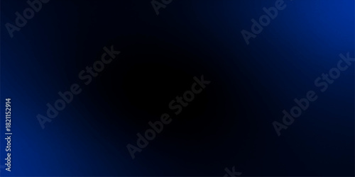 Abstract blue background with flashing digital light transition in the dark night space blur design