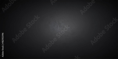 Dark black grunge wall texture background with vintage concrete and scratched metal surface design