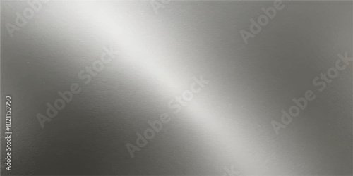 A brushed silver metallic texture is a polished stainless steel pattern for a background illustration