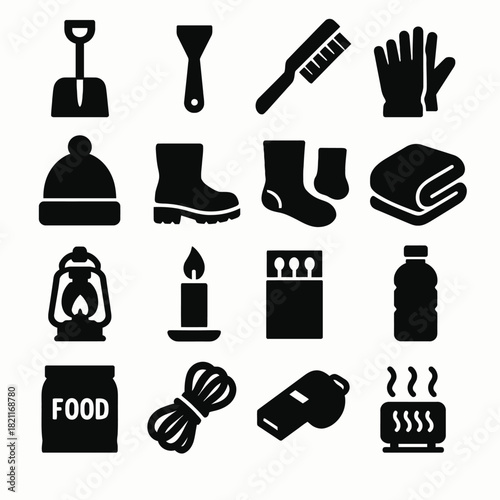 Camping essentials: tools, clothing, and supplies for outdoor adventures