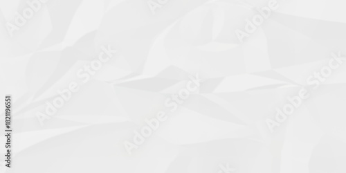 White crease billboard paper rough obsolete wrinkle cardboard crumpled satin fabric ripped cloth decoration background	
