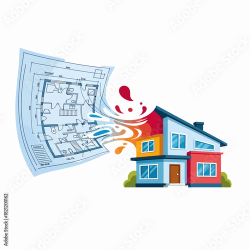 Conceptualizing and Constructing A Dream House From Blueprint Plans To Reality
