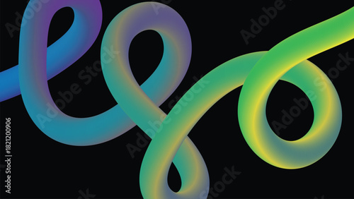 Dynamic gradient flow background with vibrant hues, perfect for adding energy and a modern touch to any creative project or digital design with depth