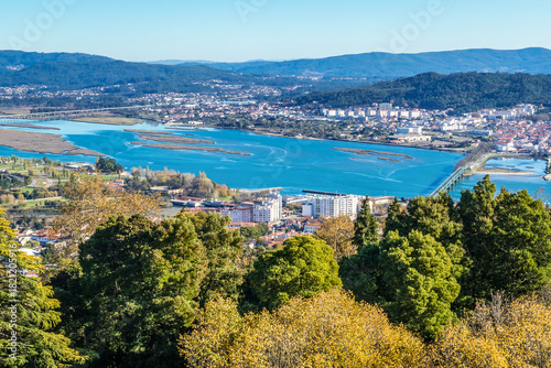 Photos Viana do Castelo over Lima River in Portugal, view from Santa Luzia Mount