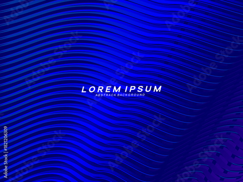 Premium background design with dark blue luxury motif. Vector horizontal template, for digital lux business banners, contemporary formal invitations, luxury vouchers, gift certificates, etc.	