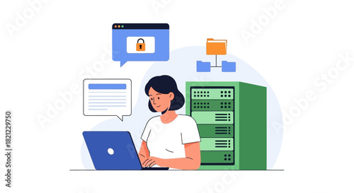 Secure Server Management A Guide to Data Protection, Infrastructure, and Digital Security for Efficient Operations