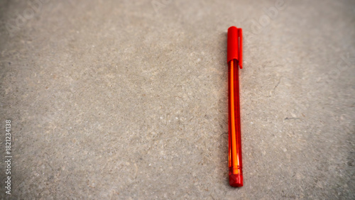 close-up of many colored pens