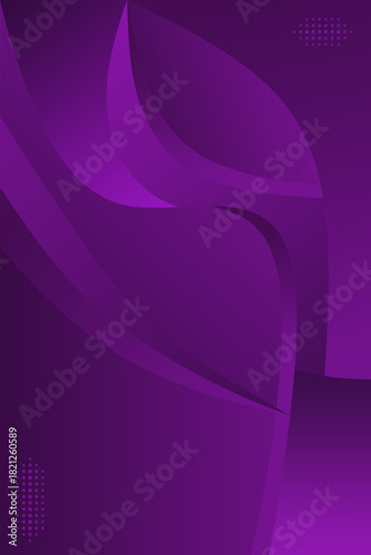 Abstract purple background with lights. Vector illustration.
