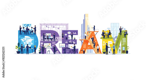 Vibrant abstract geometric composition with bold lines and shapes in a full spectrum of cmyk and rgb colors suitable for modern graphic design projects and digital art