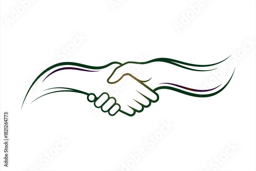 Handshake Illustration