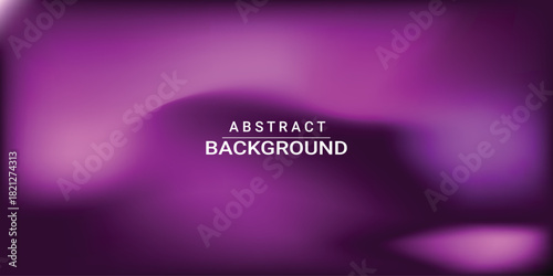 Dark Purple Abstract Gradient Background with Soft Blurred Light Effects