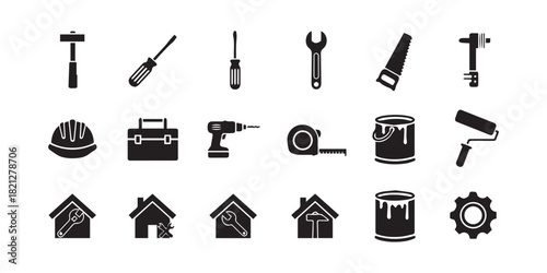 vector set of construction