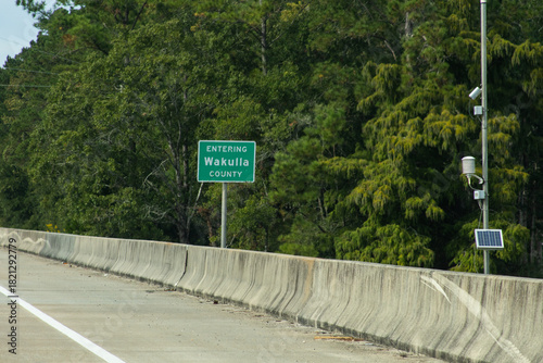 Wakula county road sign 