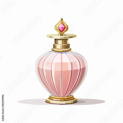 アンティーク調の香水ボトル