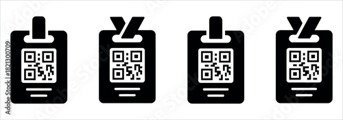 Scan this QR code for instant access and easy information retrieval, ideal for event passes, tickets, or secure identification badges.