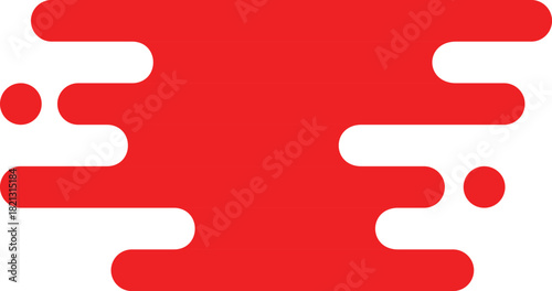 red paint and drops of blood, dripping paint on the wall, thick paint