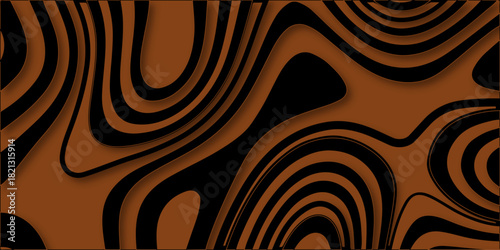 Black and white seamless geometric spiral pattern vector design illustration backdrop, swirl, brown, decor, wave, style, floral, decoration, ornament