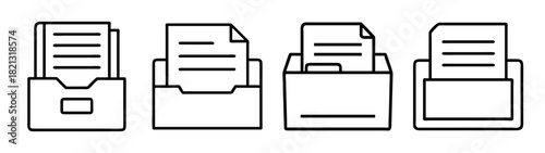 Clipboards with documents vector illustration for office supplies and organization concept design