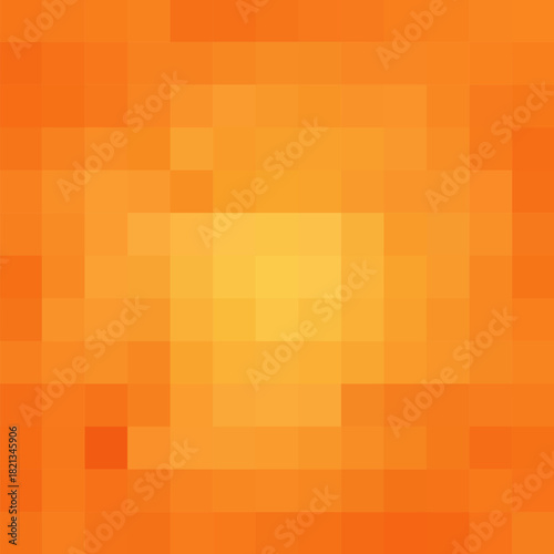 Abstract vector background. Geometric image. polygonal style. Orange pixel. eps 10