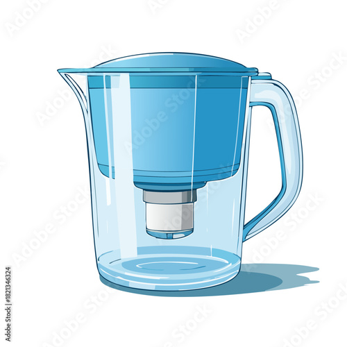 Vector Filter Pitcher