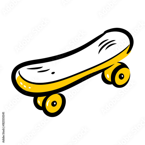 vector clip art meteor icon on white background for web and graphic design