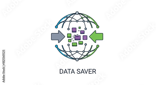 Vibrant abstract geometric composition with bold colors and clean lines suitable for modern design projects