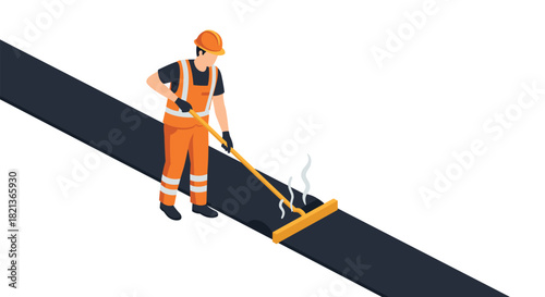 Ceramic pottery tools and vases in isometric clay art studio