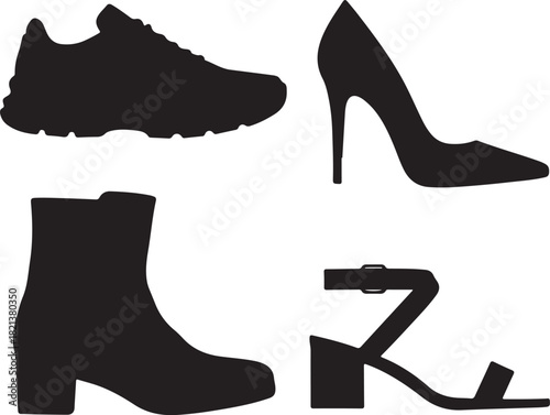 Footwear Collection Silhouettes