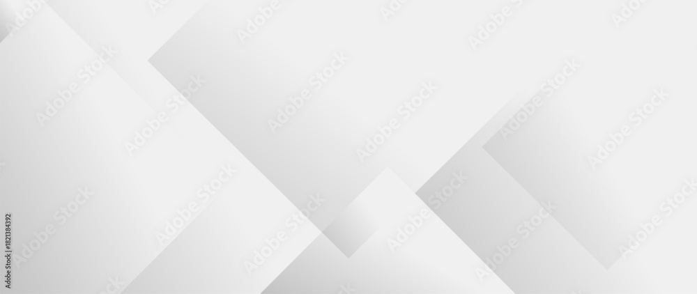 Fototapeta premium Clean, modern abstract background with subtle geometric shapes in white and grey. Ideal for professional presentations, websites, and minimalist design projects.