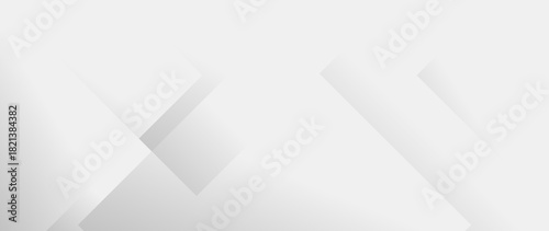 Clean, minimalist white and grey abstract background with subtle geometric shapes and soft shadows, perfect for modern design projects.