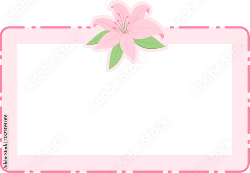 Floral Frame Flower Border