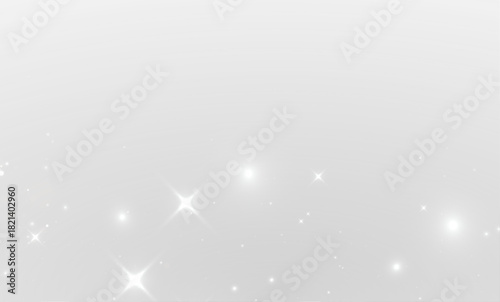 Magical Christmas Card with Bright Golden Sparkle Effect