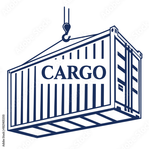 Container logo design free download