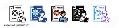 School Management multiple icon