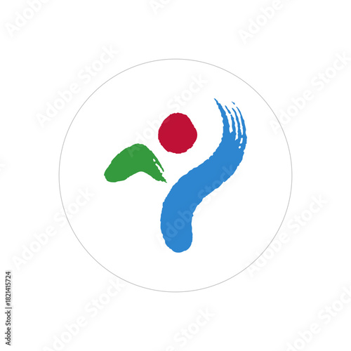 Flag of Seoul city, South Korea