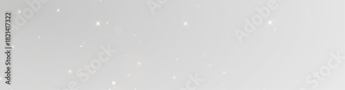 Luxury Abstract Light Effect with Stardust, Golden Sparkles, Confetti Spray and Shimmering Fireworks on Night Sky