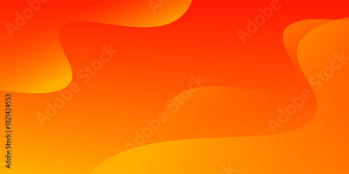 Abstract red ang orange fluid shape modern background. Fit for presentation design. wallpapers, brochure, posters